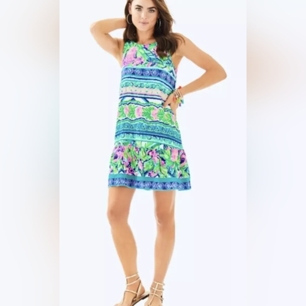 LILLY PULITZER GABRIELLA SWING DRESS  *DAIQUIRI SHACK* Medium